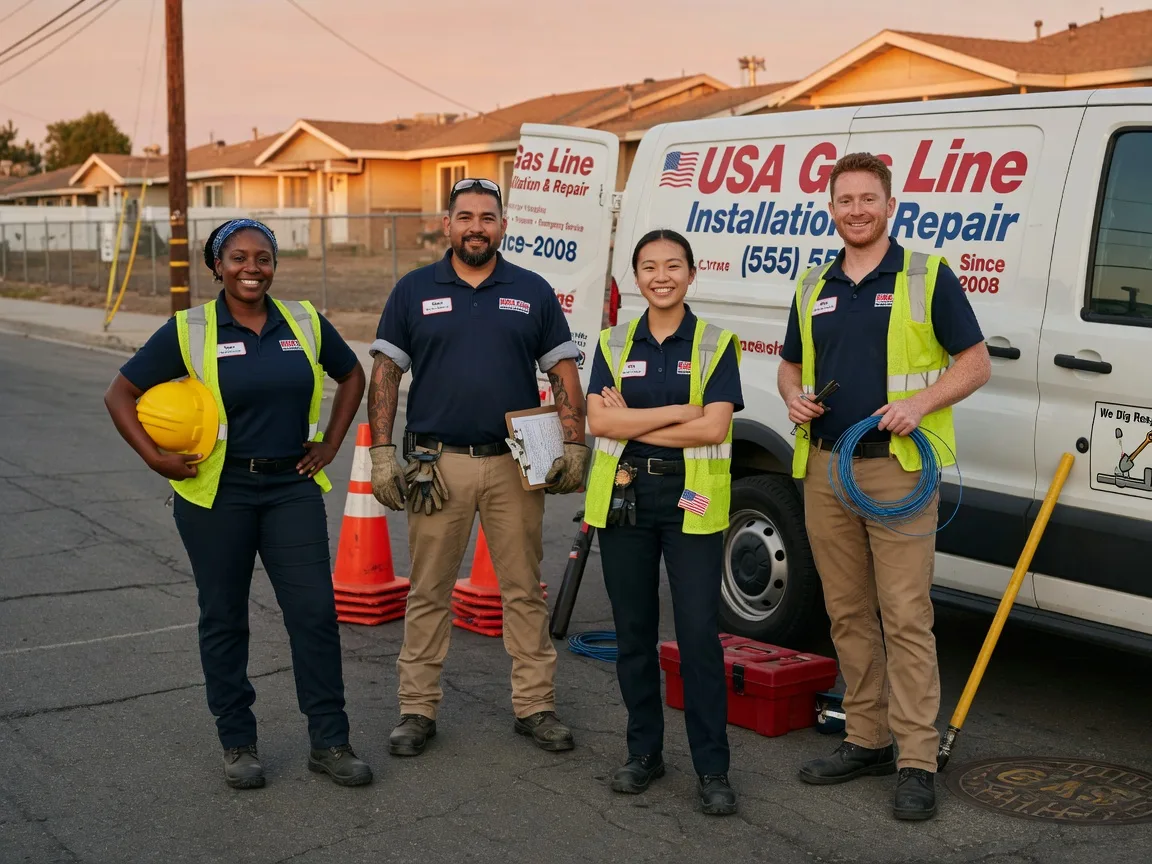 Gas Line Installation company in Summerfield, IL