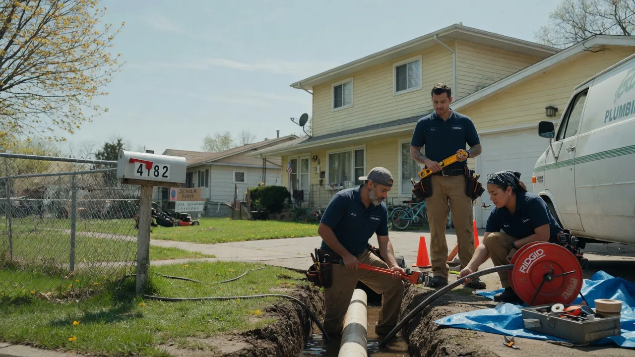 Gas Line Repair in Summerfield, IL near me